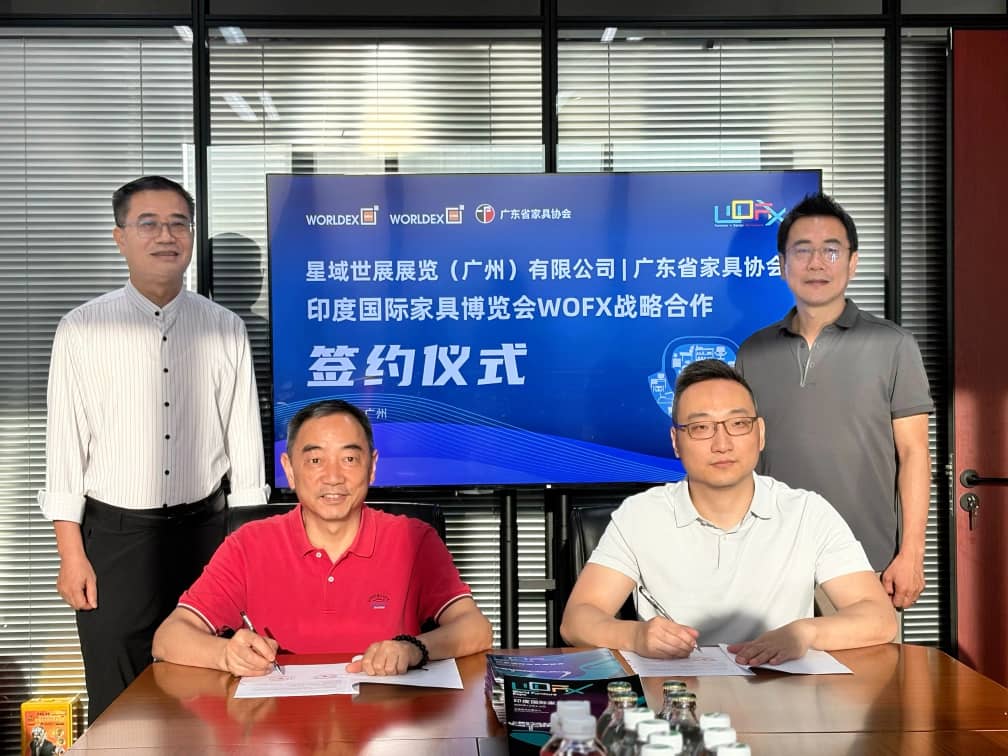 Major Cooperation Signed! Worldex China & Guangdong furniture association Partnership to Build a "Fast Track" for Overseas Expansion via World Furniture