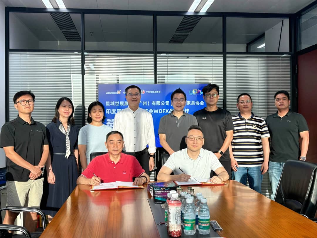 Major Cooperation Signed! Worldex China & Guangdong furniture association Partnership to Build a "Fast Track" for Overseas Expansion via World Furniture
